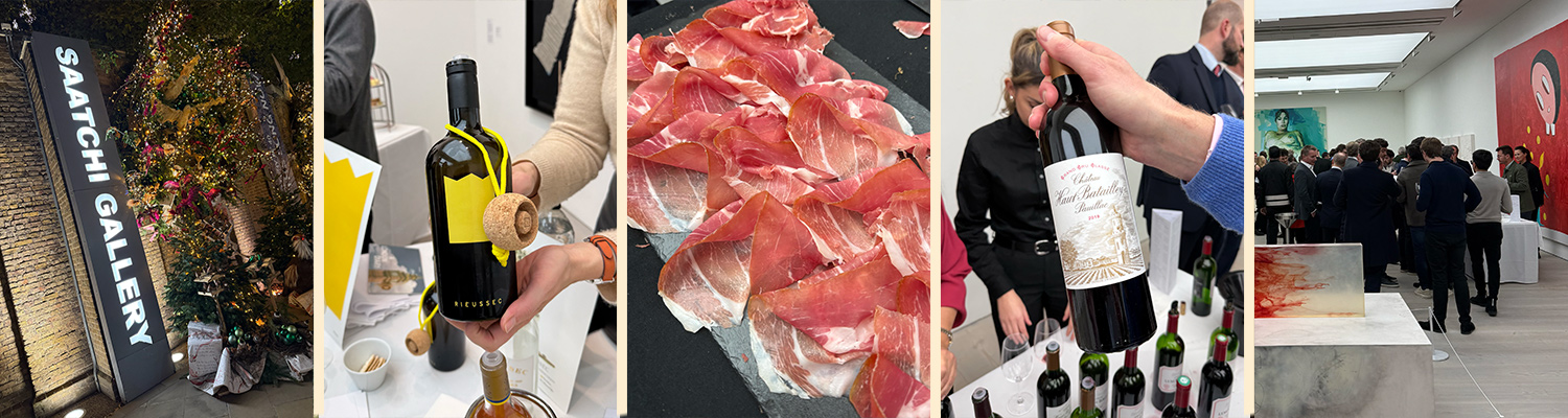 Saatchi Wine Tasting with Geodhuis Waddesdon