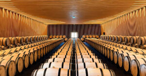 Château Brane-Cantenac Winery Visit Bordeaux Barrel Room