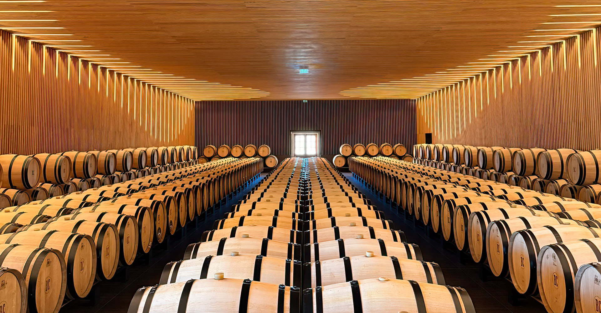 Château Brane-Cantenac Winery Visit Bordeaux Barrel Room